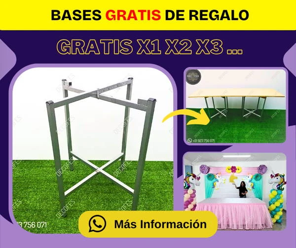 Folding Base for Events