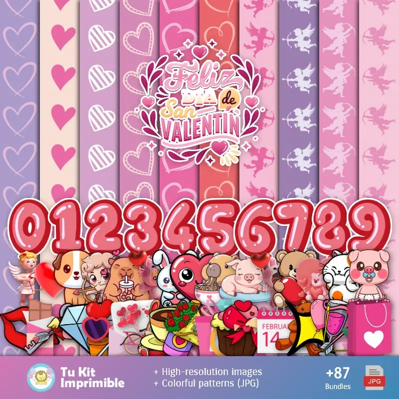 Valentinstag-Herzbanner TKI