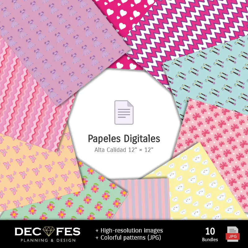 Collages | Álbum de recortes por Rene e Lara Campos - Desenhos imprimíveis para artesanato