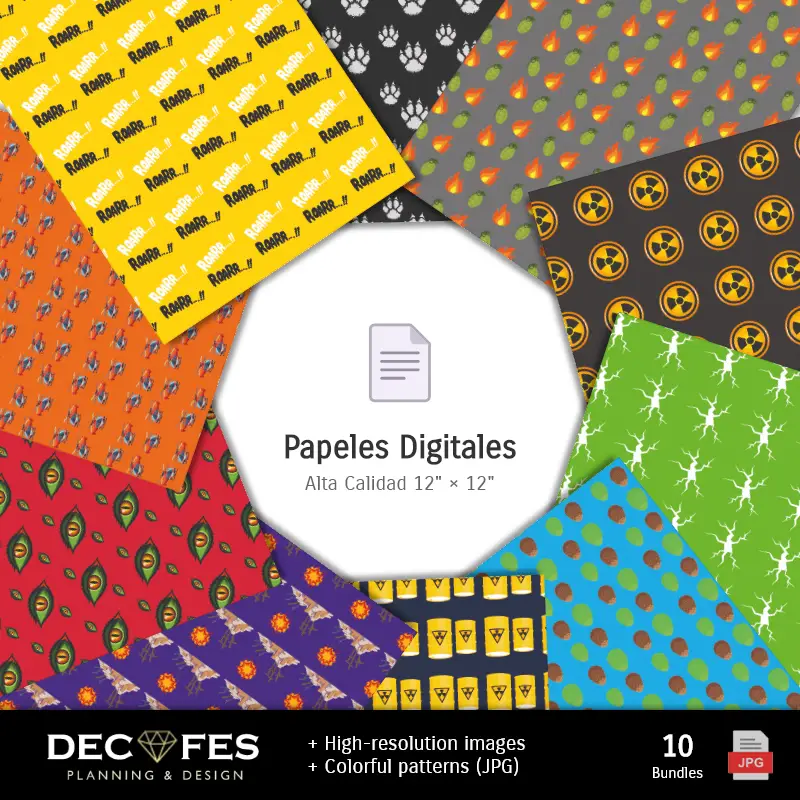 Collages | Album di ritagli di Godzilla - Disegni stampabili per lavoretti