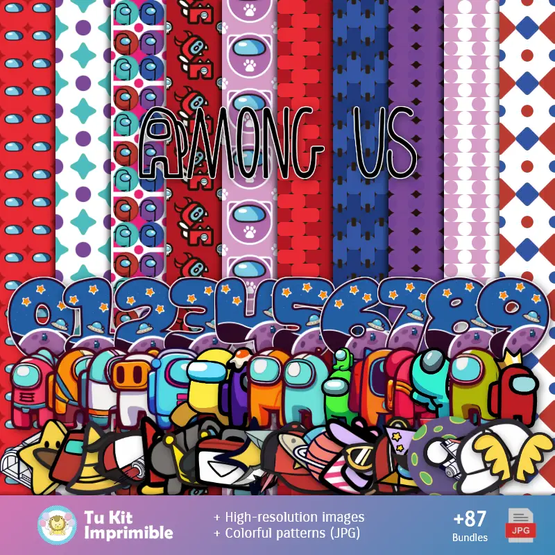 Accesorios | Among Us: Digital Decor Papers (альбом)