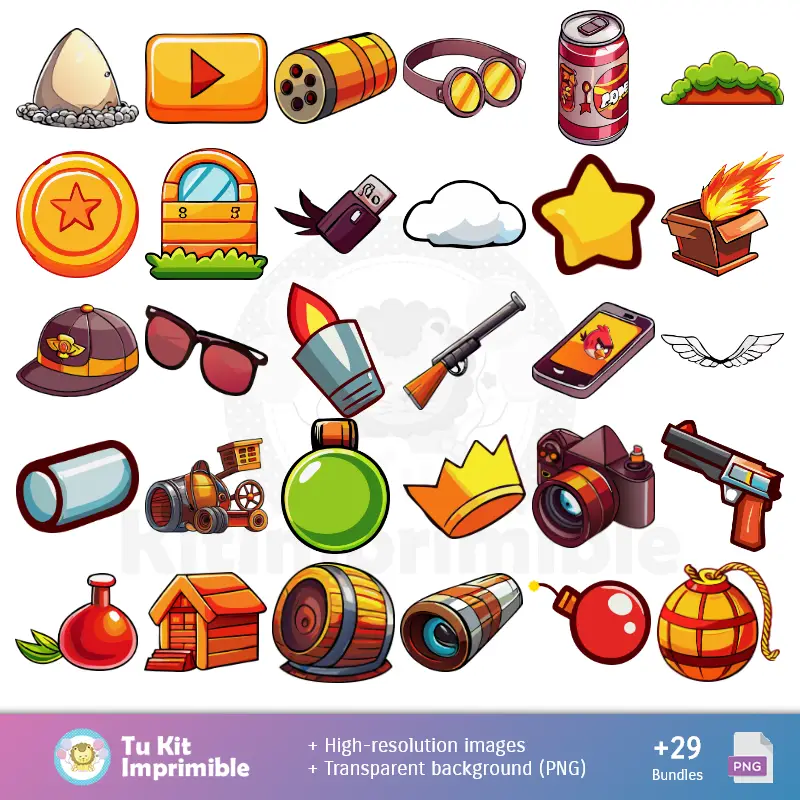 Patrões e Texturas Angry Birds - Kits de Scrapbook e Festas