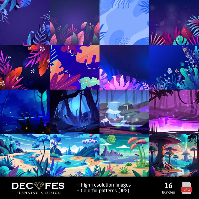 Avatar Digital Paper - Imprimable pour Scrapbook et bricolage