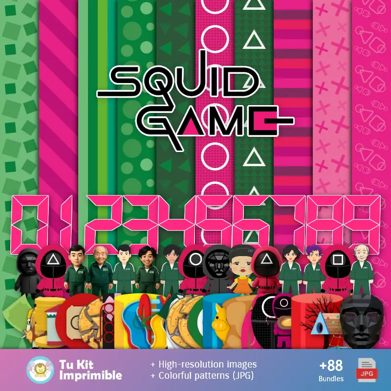 Accesorios | Обсуждение Squid Game: Digital Decor Papers