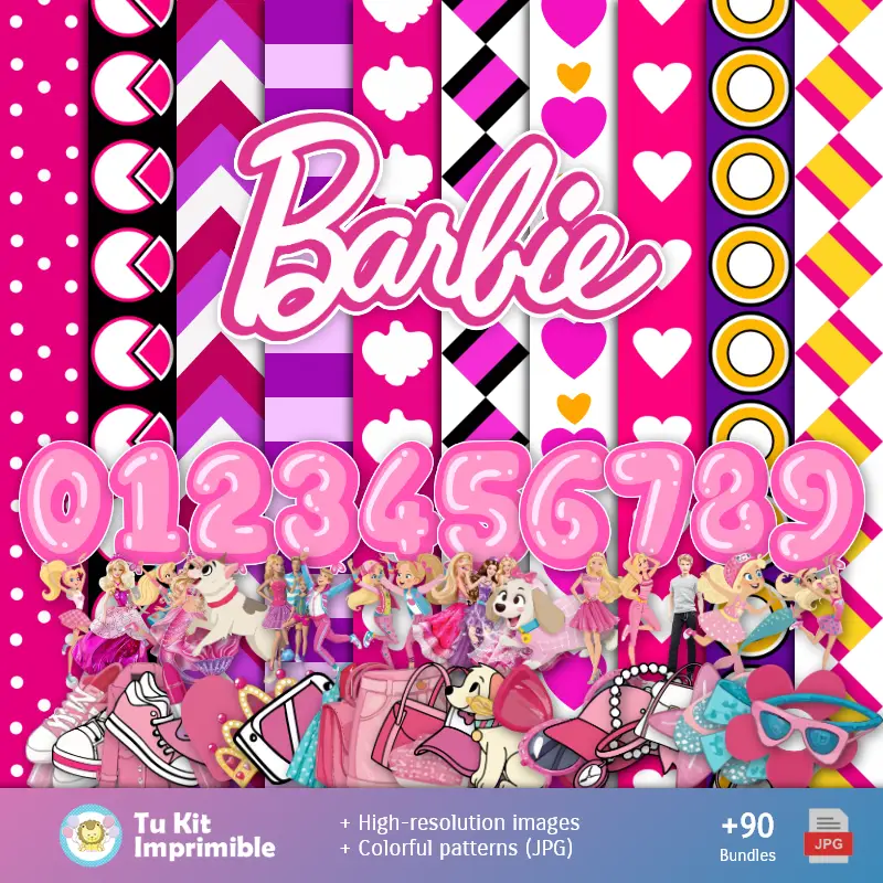 Barbie carta da parati - Decorazioni digitali
