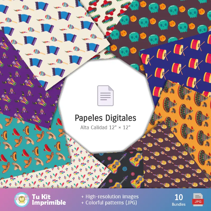 Fondos | Fundos Coco - Papeles Digitales para Decoração