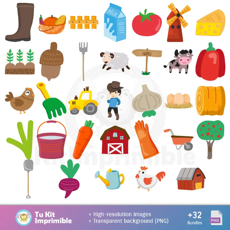 Accesorios | Fundos Gallinita Pintadita - Papel Digital para Decoração