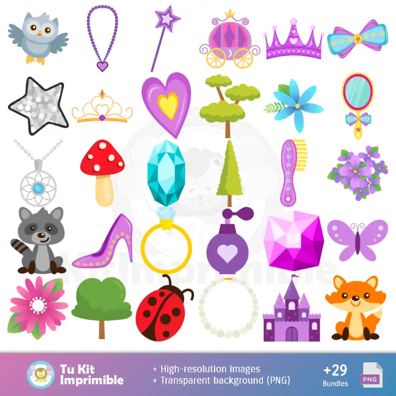 Accesorios | Fundos Princesa Sofia - Papel Digital para Decoração