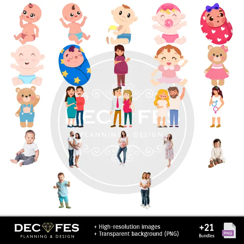 Personajes | Carta Digital Revelation - Stampabili per scrapbooking e fai da te