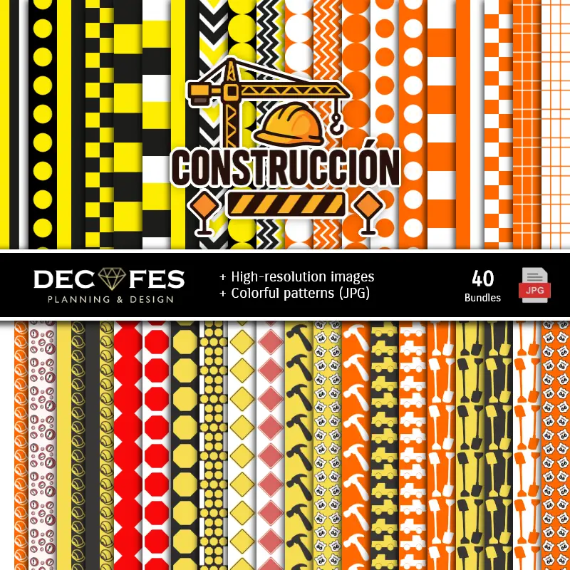 Fondos | Construction d'ensembles de papier numérique - Fontaines pour Fiestas et Scrapbooking