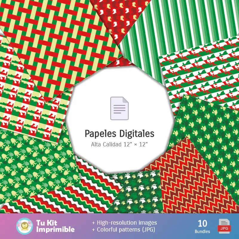 Collages | Contextes de rotation cérébrale - Papiers numériques pour décoration