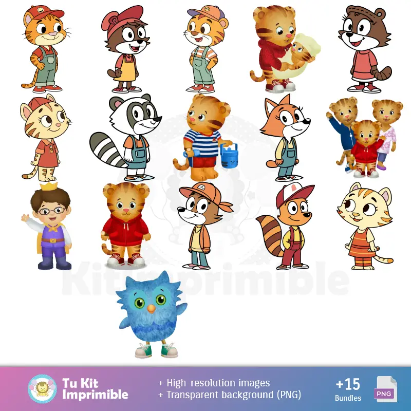 Personajes | Daniele la Tigre sfondi - Decorazione digitale