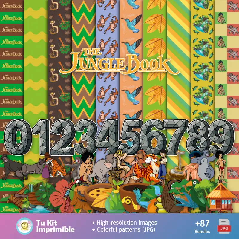 Il libro della foresta - Scrapbook e Kit di partito