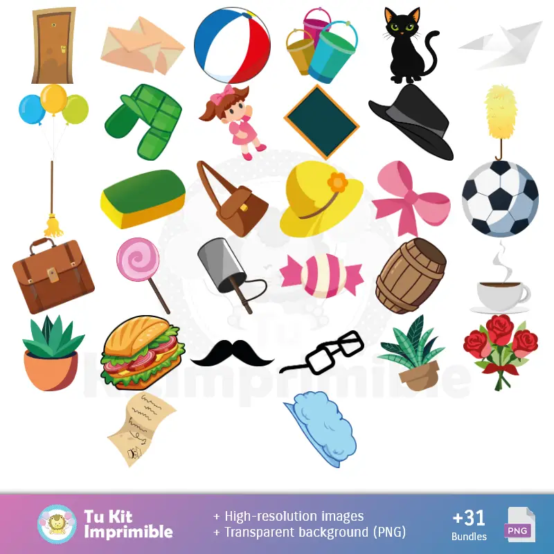 Personajes | La chiave degli 8 - Scrapbook e Kit di partito