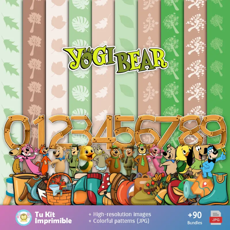 L'orso Yogi - Scrapbook e Kit di partito