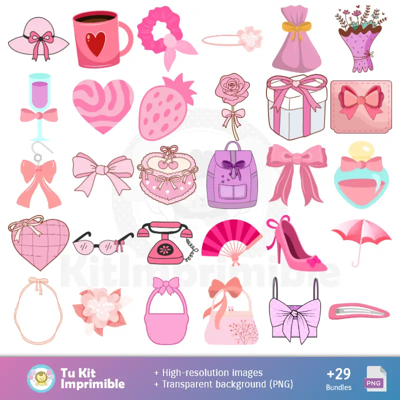 Fondos | Dessins et textures de la Coquette - Trousses de carnets et parties