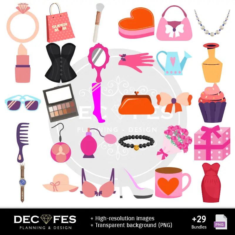 Collages | Digital Mother's Day Paper - Stampabile per Scrapbook e fai da te