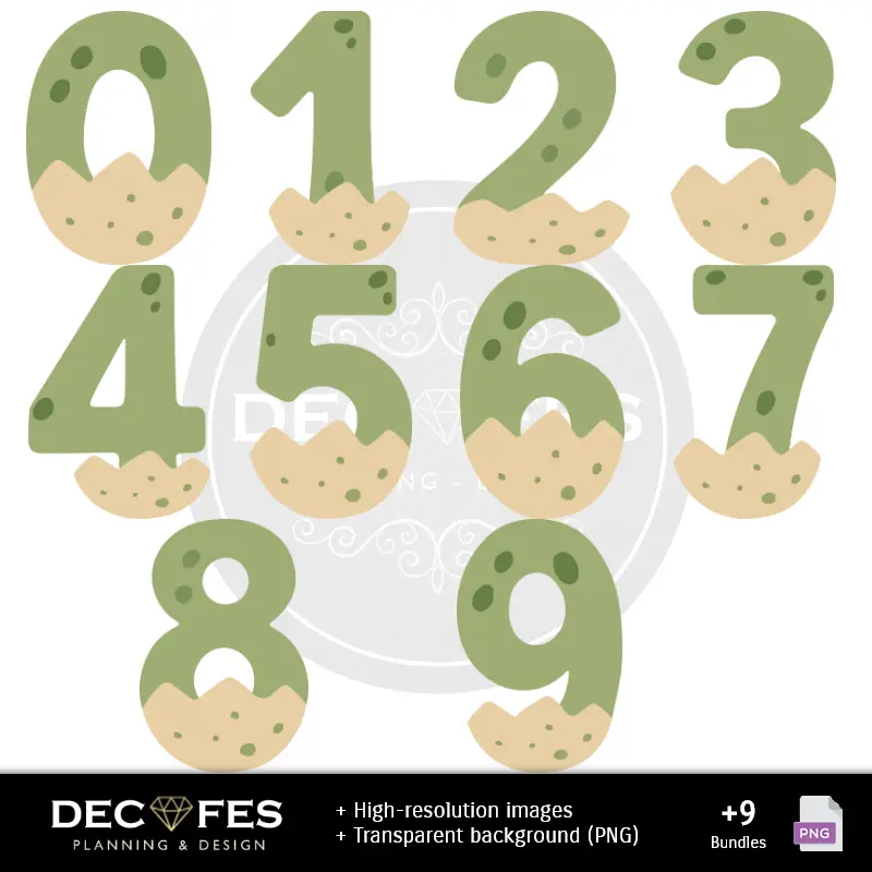 Цифровая бумага Dinosaurs - Печать для Scrapbook и DIY