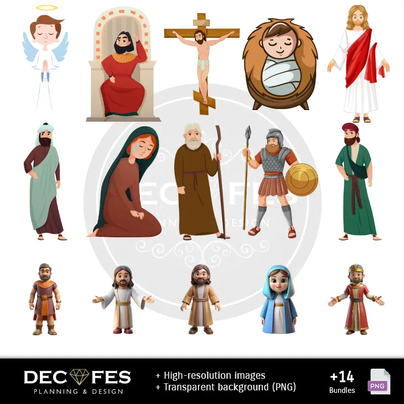 Personajes | Carta digitale Pasqua - Stampabile per Scrapbook e fai da te