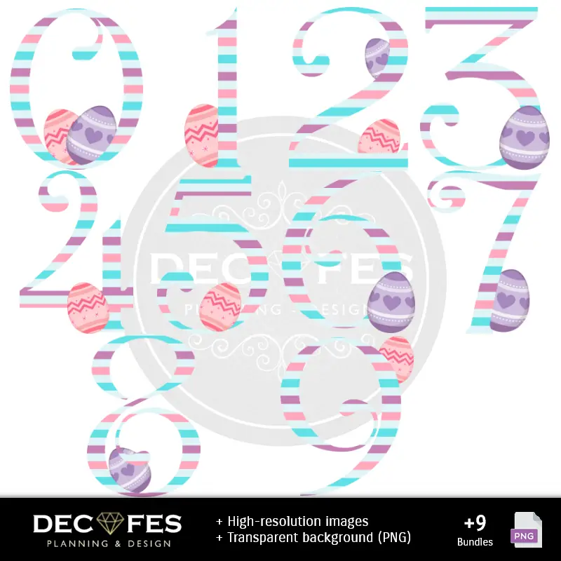 Digital Paper Easter Rabbit - Printable for Scrapbook and DIY