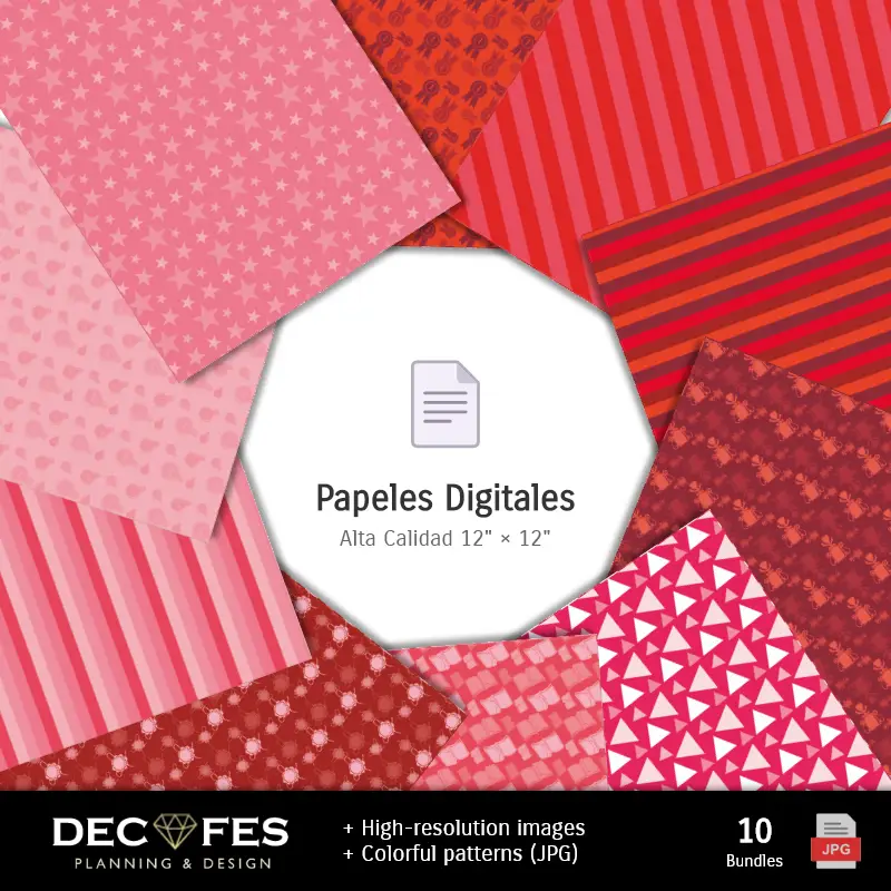 Accesorios | Promozione della graduazione di carta digitale - Stampabile per Scrapbook e fai da te