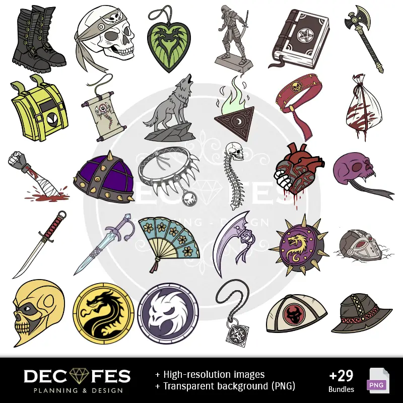 Accesorios | Papel Digital Mortal Kombat - Imprimíveis para Scrapbook e DIY