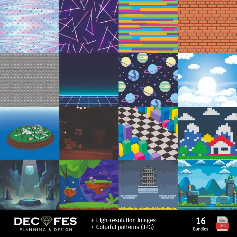 Fondos | Digital Roblox Paper - Printable for Scrapbook and DIY