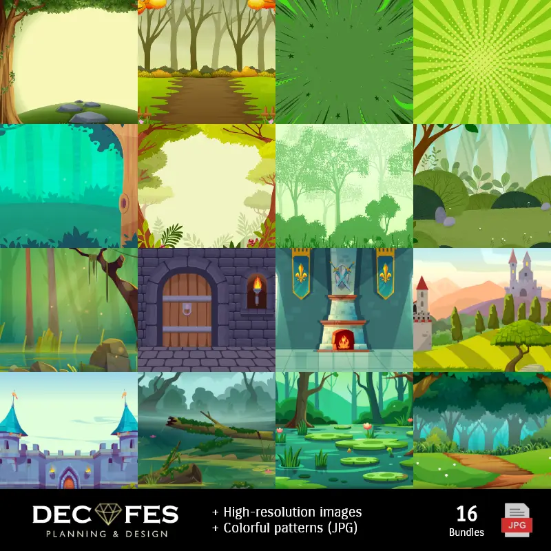 Papel Digital Shrek - Imprimíveis para Scrapbook e DIY