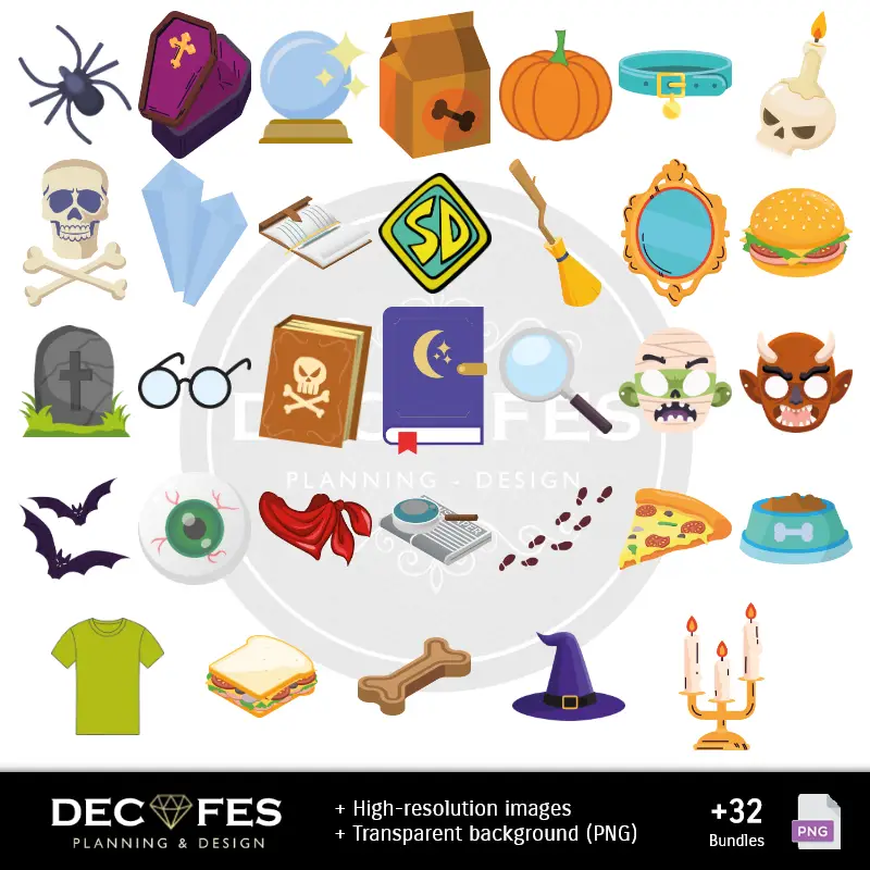 Accesorios | Carta digitale Scooby-Doo - Stampabile per Scrapbook e fai da te