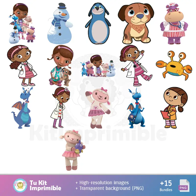 Fondos | Doctor Toys - Digital Decor Papers