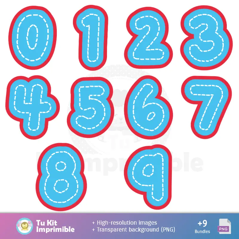 Números Temáticos | Doctor Toys - Papiers numériques