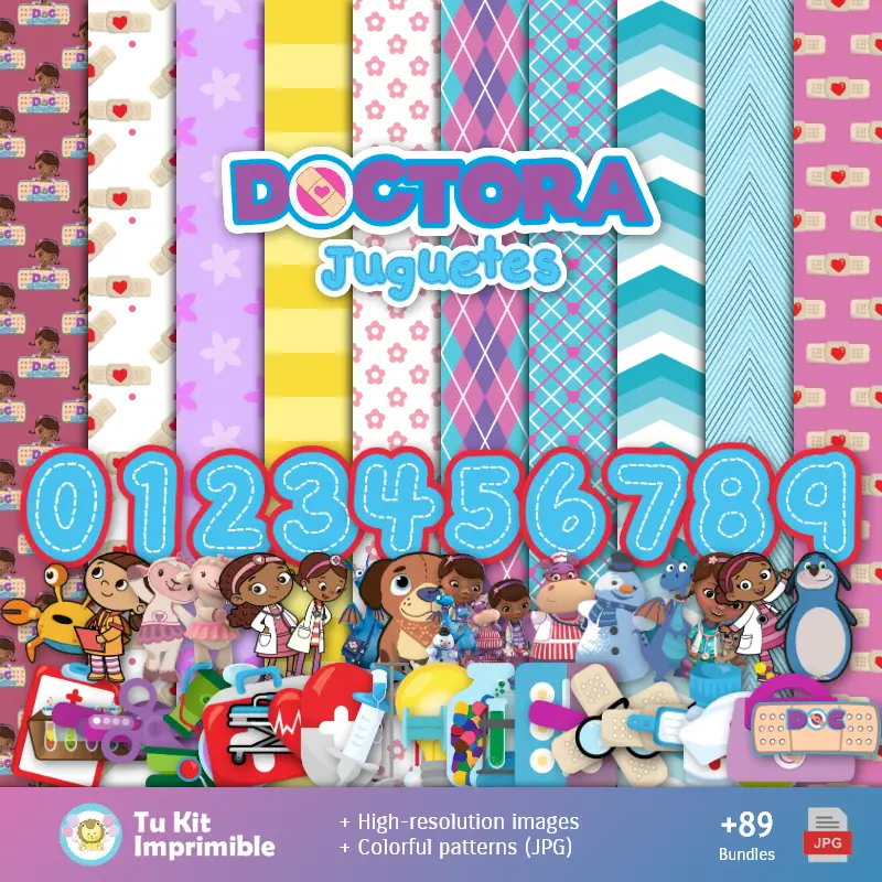 Doctor Toys - Papiers numériques