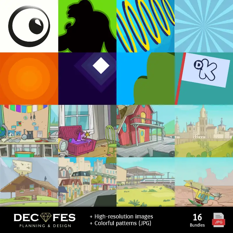 Fondos | Doki Digital Paper - Stampabile per Scrapbook e fai da te