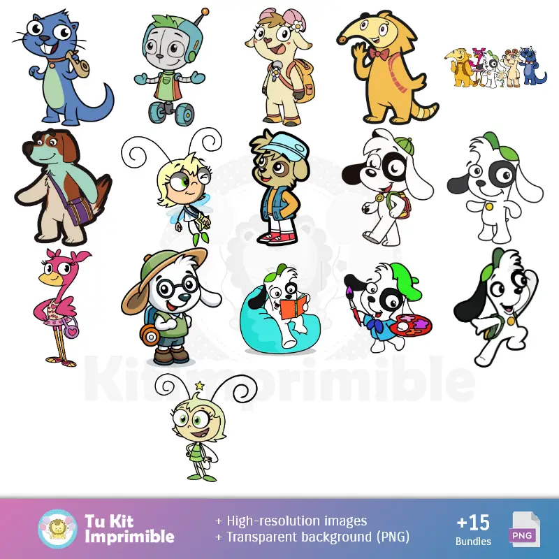 Padrões e Texturas Doki - Kits de Scrapbook e Festas