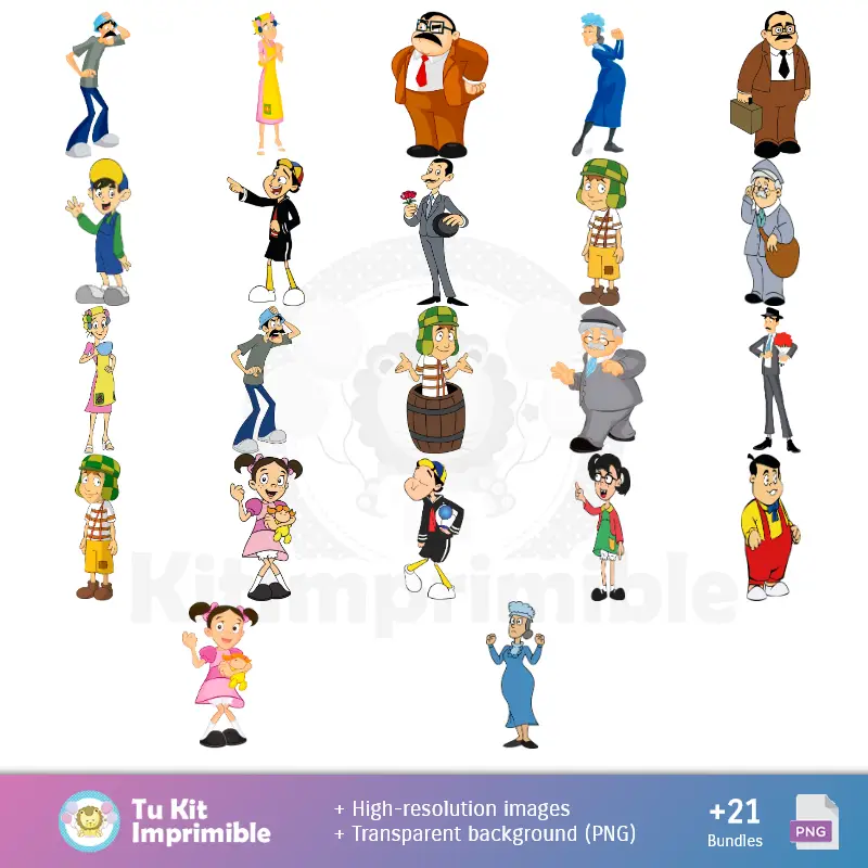 El Chavo del 8 - Numérique Papiers décoratifs