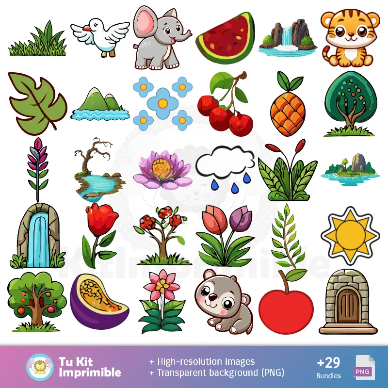 Accesorios | Fondos Adán y Eva - Papeles Digitales para Decoración