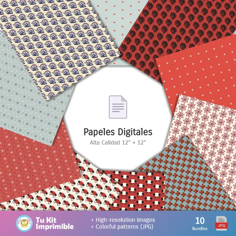 Números Temáticos | Fondos Ant-Man - Papeles Digitales para Decoración