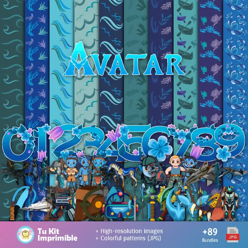 Fondos Avatar - Papeles Digitales para Decoración