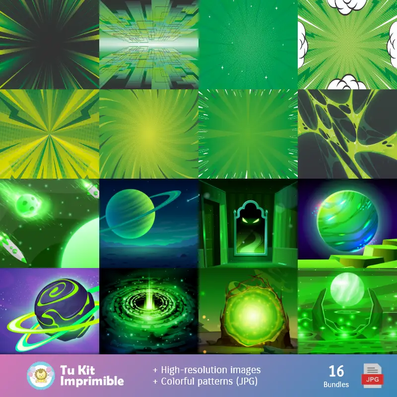 Personajes | Fondos Ben 10 - Papeles Digitales para Decoración