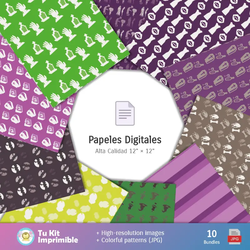 Collages | Fondos Hotel Transylvania - Papeles Digitales para Decoración