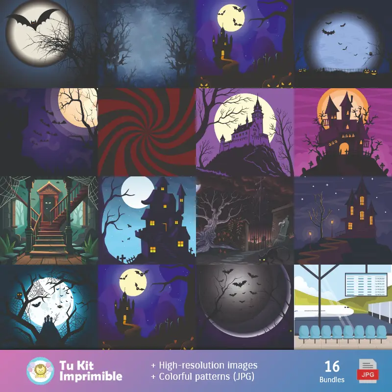 Fondos | Fondos Hotel Transylvania - Papeles Digitales para Decoración