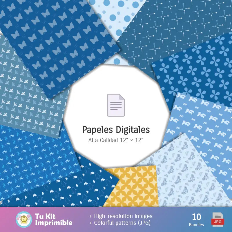 Números Temáticos | Fondos La Cenicienta - Papeles Digitales para Decoración