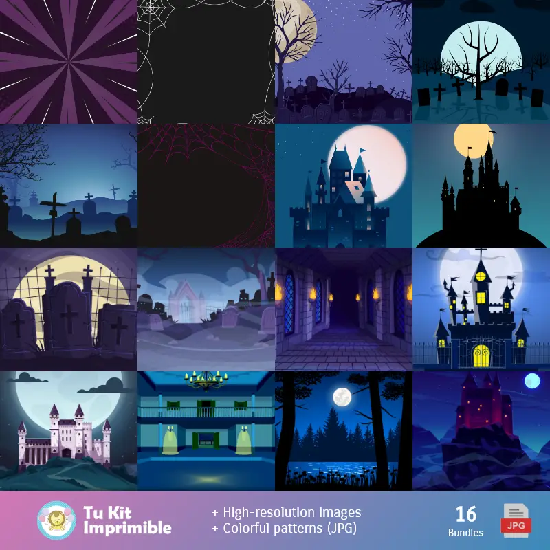 Fondos | Fondos Merlina - Papeles Digitales para Decoración