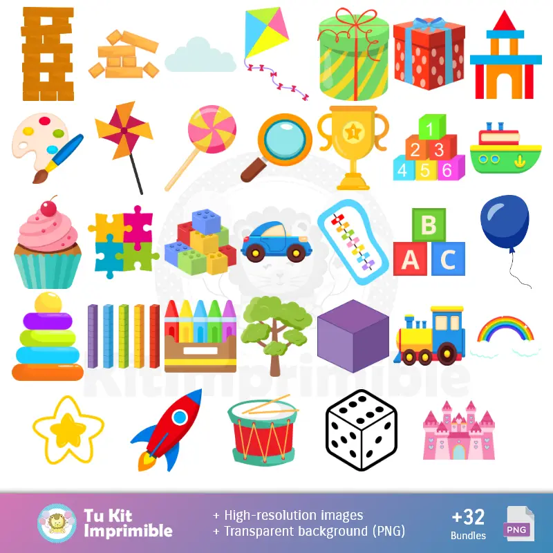 Accesorios | Fondos Numberblocks - Papeles Digitales para Decoración