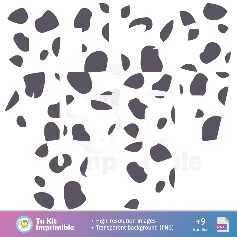 Números Temáticos | Fondos Osita Panda - Papeles Digitales para Decoración