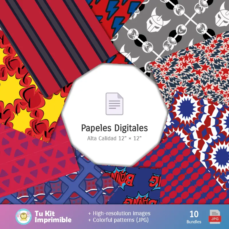 Collages | Fonds d'écran Avengers - Papiers numériques