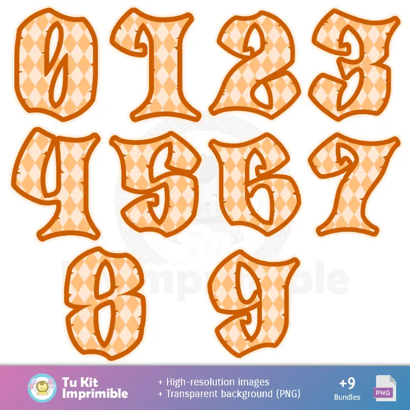 Números Temáticos | Fonds d'écran Octobrefest - Papiers de décoration numérique