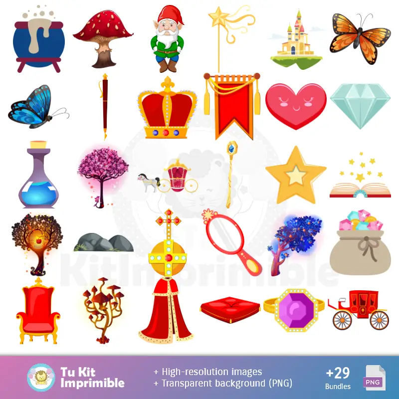 Accesorios | Fonds Elena de Avalor - Papiers de décoration numériques