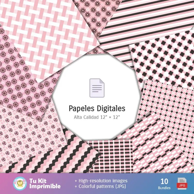 Collages | Fonds Paris - Papiers numériques