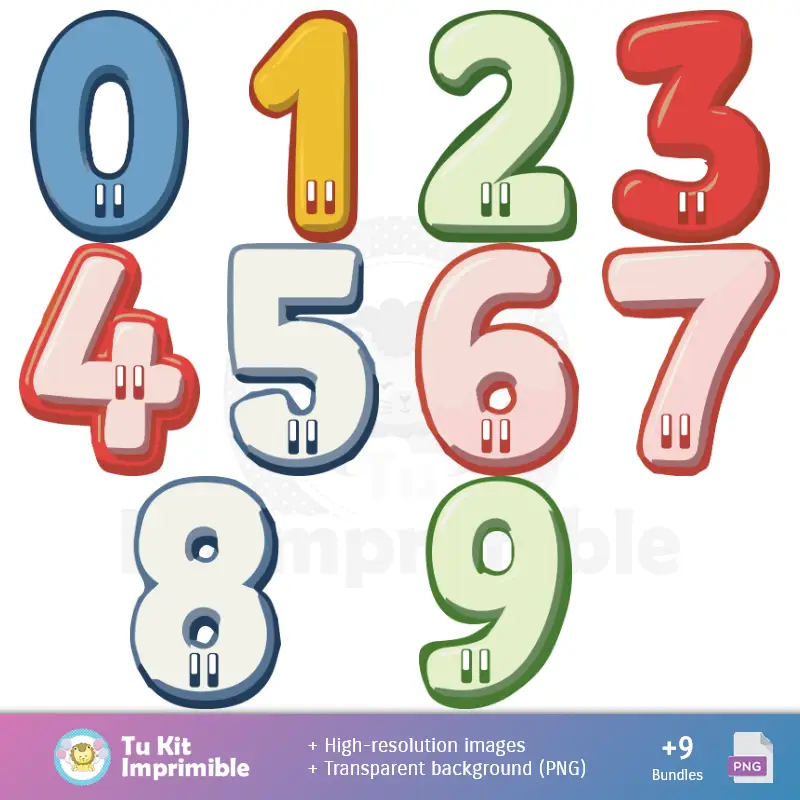 Números Temáticos | 超级马里奥兄弟-数字装饰论文